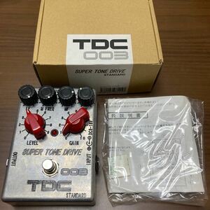 TDC TDC-003 SUPER TONE DRIVE オーバードライブ エフェクター 送料無料