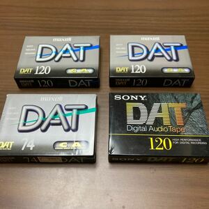 DAT cassette Sony (SONY) 120 minute ×1 maxell(mak cell ) 120 minute ×2 74 minute ×1 free shipping 