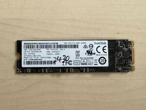 SanDisk SSD 128GB[ operation verification ending ]2430