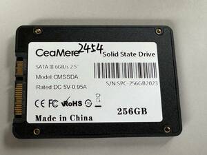 CeaMere SSD 256GB [ operation verification ending ]2454