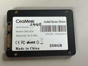CeaMere SSD 256GB [ operation verification ending ]2440