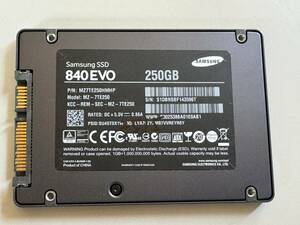 SAMSUNG SSD 250GB[ operation verification ending ]2515