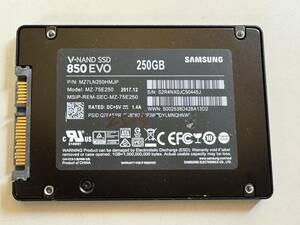 SAMSUNG SSD 250GB[ operation verification ending ]2513