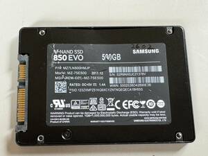 SAMSUNG SSD 500GB[ operation verification ending ]2602