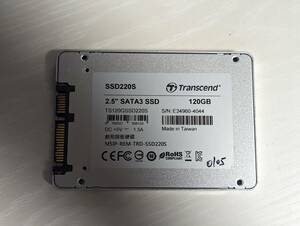 Transcend SSD 120GB【動作確認済み】0105