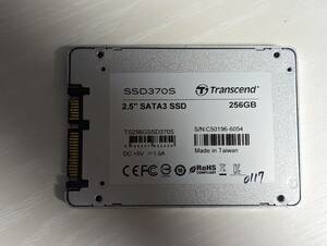 Transcend SSD 256GB【動作確認済み】0117