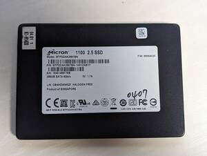 　Micron SSD 256GB【動作確認済み】0407