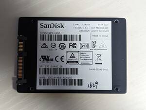 SanDisk SSD 120GB[ operation verification ending ]1782