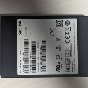 SanDisk SSD 128GB【動作確認済み】1727の画像1