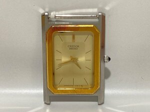 稼働品【3t032266】SEIKO セイコー CREDOR クレドール 腕時計 クォーツ 14kベゼル 6730-5100 レディース 電池交換済