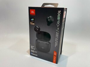 美品【3t040715】ワイヤレスイヤホン JBL Tour Pro＋ bluetooth v5.0 IPX5 ブラック 動作確認済