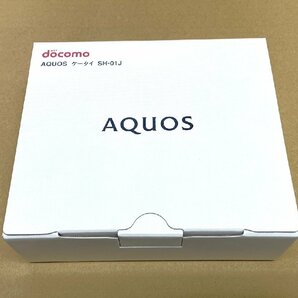 SZK434357相 ★未使用★ docomo AQUOSケータイ SH-01J ブルーブラック SIMロック解除済み 直接お渡し歓迎の画像1