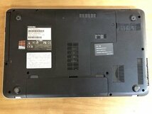 MMG36953相 東芝 ノートPC PT45235HSWW Core i3-3120M メモリ4GB HDDなし ジャンク 直接お渡し歓迎_画像8