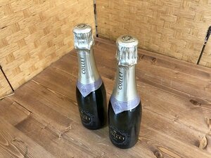 SBG37290相 ★未開栓★ シャンパン シャンパーニュ・コレ ブリュット ハーフ 375mL 2点 発送のみ