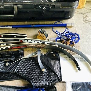 LFG38978大 HOYT アーチェリー 道具一式まとめ PROTEX ハードケース 直接お渡し歓迎の画像3