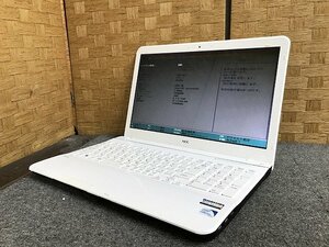 SMG40368相 NEC ノートPC PC-LS150LS6W Celeron CPU 1000M メモリ4GB HDD750GB ジャンク 直接お渡し歓迎