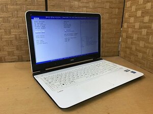 SMG40412相 NEC ノートPC PC-NS150TSW Celeron2957U メモリ4GB HDD750GB ジャンク 直接お渡し歓迎