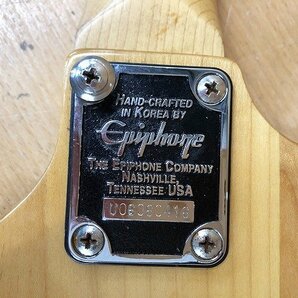 TWG41645相 ★未使用打痕あり★Epiphone Ripper Bass Natural エレキベース 直接お渡し歓迎の画像8