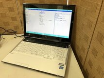 STG30469相 NEC ノートPC PC-LL750JS6W Core i7-3630QM メモリ8GB HDD1TB ジャンク 直接お渡し歓迎_画像1