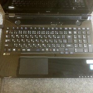 SPG42222相 NEC ノートPC PC-NS700EAB-KS Core i7-6500U メモリ8GB HDD1TB ジャンク 直接お渡し歓迎の画像4