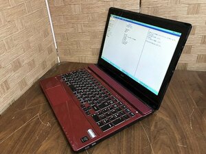 SQG42228相 NEC ノートPC PC-NS750BAR Core i7-5500U メモリ8GB HDD1TB ジャンク 直接お渡し歓迎