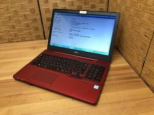 SBG38625相 富士通 ノートPC FMVA45XR Core i3-6100U メモリ4GB HDD1TB ジャンク 直接お渡し歓迎