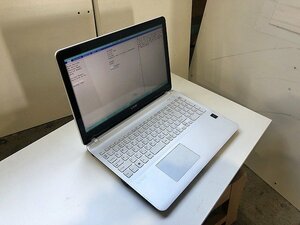 SUG36887相 SONY ノートPC VJF152C11N Core i5-4210U メモリ4GB HDD500GB ジャンク 直接お渡し歓迎