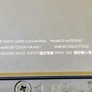 SKG42220相 HP ENVY ｘ360 Ryzen 5 3500U メモリ6GB SSD512GB ジャンク品 直接お渡し歓迎の画像9