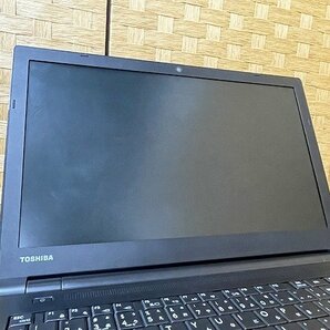 SMG40563厚 dynabook ノートPC B25/32BB PB25-32BRKB Intel Celeron 3215U メモリ4GB HDD500GB ジャンク 直接お渡し歓迎の画像4