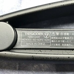 SQG45308相 ★未使用★ TESCOM ヘアアイロン Nobby NBS-1200 直接お渡し歓迎の画像5