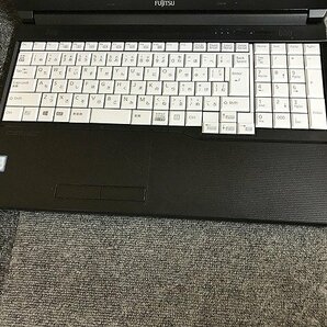 SMG44134相 富士通 ノートPC FMVA2004JP Core i3-6006U メモリ8GB HDD500GB 現状品 直接お渡し歓迎の画像5