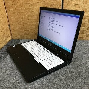 SMG44134相 富士通 ノートPC FMVA2004JP Core i3-6006U メモリ8GB HDD500GB 現状品 直接お渡し歓迎の画像1