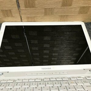 SDG44188相 東芝 ノートPC PAEX55LLTWH Core i3-M330 メモリ4GB HDD500GB 現状品 直接お渡し歓迎の画像3