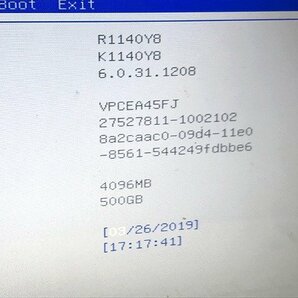 SDG44190相 SONY ノートPC PCG-61311N Pentium メモリ4GB HDD500GB 現状品 直接お渡し歓迎の画像2