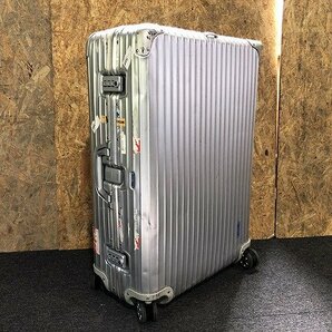 TUG45844大 RIMOWA リモワ TOPAS トパーズ 104L 4輪 932.77 スーツケース シルバー 直接お渡し歓迎の画像1