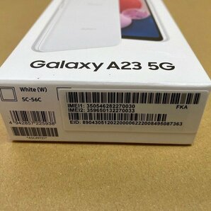 SZK406948相 ★未使用★ docomo スマートフォン Galaxy A23 5G 64GB SC-56C 直接お渡し歓迎の画像4