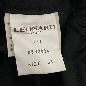 ★LEONARD SPORT レオナールスポーツ パンツ トラックパンツ 花柄 レディース 38サイズの画像4