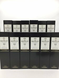 【1円～複数出品中！】ザ・マッカラン ハイランド シングルモルト12年 SHERRY OAK CASK 箱付き 700ml×12本セット※同梱不可