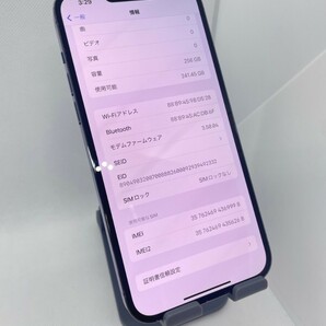 【動作OK】iPhone13ProMax 256GB シエラブルー /水色 各キャリアMVNO◎ 匿名配送 即決あり！の画像3