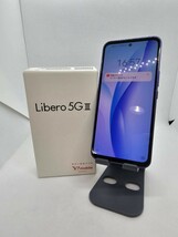 【新品同様】Libero 5GⅢ　パープル　白ロム　赤ロム保証　SIMロック解除済み　ケース付き　付属品あり　即発送　匿名配送　リベロ5G3_画像1