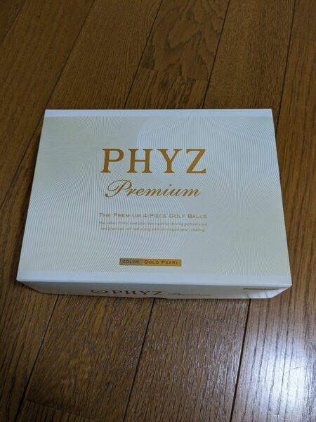 PHYZ Premium ゴルフボール★ ブリヂストンゴルフ ファイズ プレミアム★ ゴールドパール