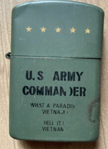 U.S ARMY COMMANDER オイルライター　中古　アンティーク　現状品　コレクション