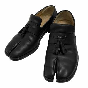 Maison Margiela 22 メゾン マルジェラ TABI LOAFER SHOES 足袋 ローファー レザー シューズ 本革 靴 ブラック 黒 41 メンズ 26cm
