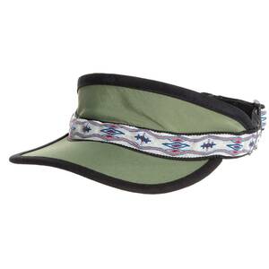 Kavu Synthetic Strap Visor Moss Green カブー シンセティック ストラップ バイザー