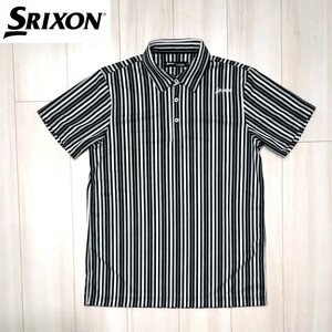  новый товар SRIXON рубашка-поло L мужской рубашка с коротким рукавом Srixon Golf Descente 