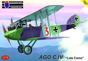 ○ KP MODELケーピーモデル／ AGO C.IV 'Late Camouflage (1/72)