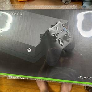 XBOX ONE X 本体 ブラック 新品未開封 状態画像参照 送料無料 同梱可