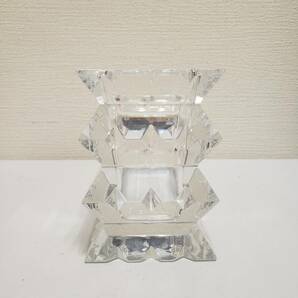 【SPM-4282】1円スタート Baccarat バカラ アルルカン 角型 スクエア バカラマーク有 箱有 花瓶 フラワーベース 花器 インテリアの画像8