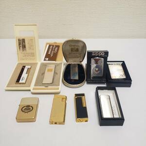 【SPM-2666a】 1円スタート！ライターおまとめ オイルライター ZIPPO ジッポ 一部着火確認済み 現状品 喫煙具