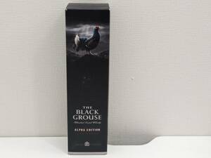 【RG-1296】【1円～】 THE BLACK GROUSE ザ ブラック グラウス ALPHA EDITION アルファ エディション ウイスキー 700ml 40% 保管品 現状品